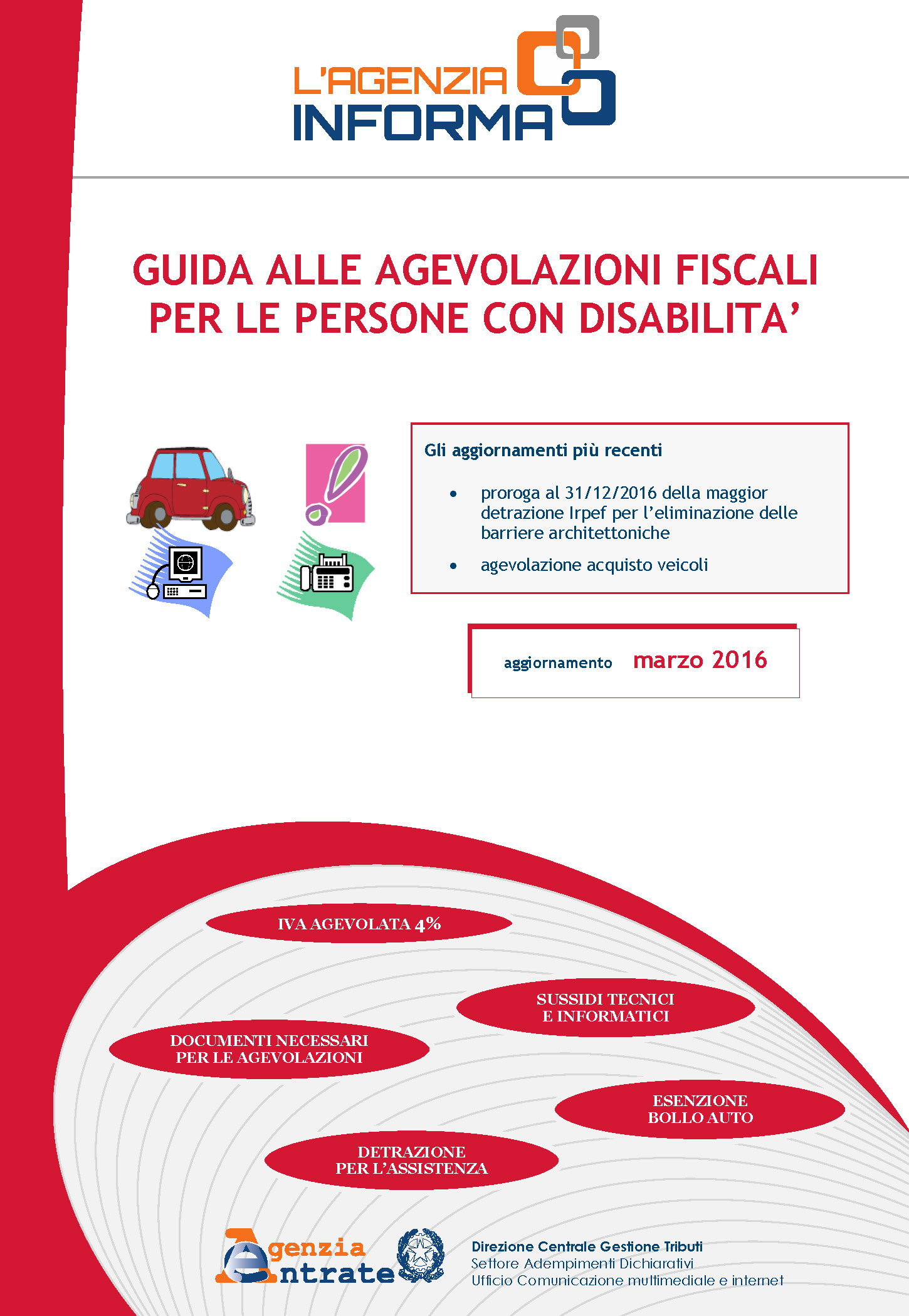 Immagine della guida edita dall'Agenzia della Entrate, clicca per scaricarla in formato PDF.