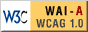 Logo del validatore W3C-WAI. Questo sito e' conforme al livello A per l'accessibilita' dei siti web.